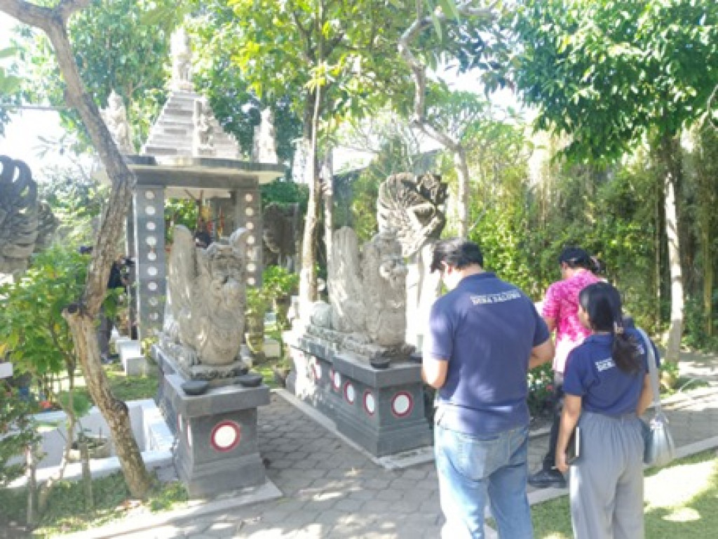 Pengambilan Video Selayang Pandang oleh Kecamatan Kuta Utara di Desa Dalung